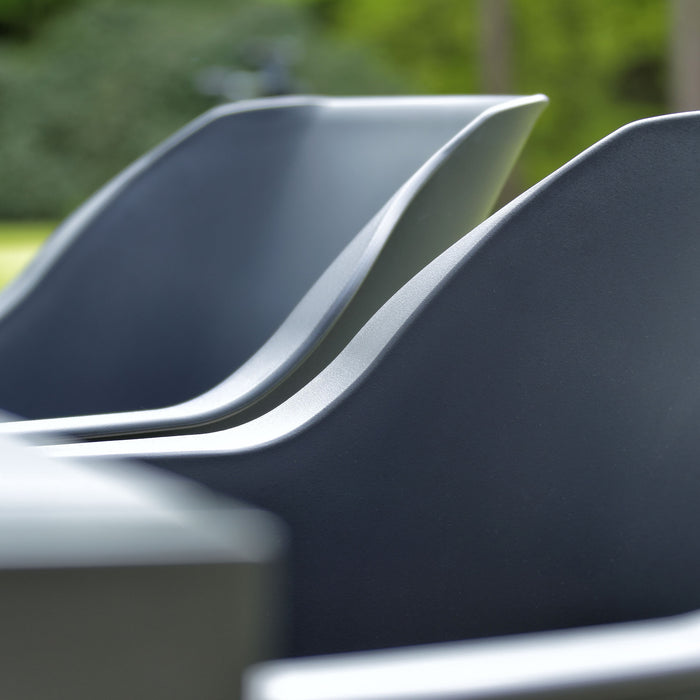 Hartman Sophie Element Tuinstoel - Set van 2 - Misty Grey