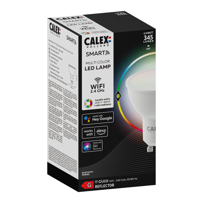 Calex Smart LED GU10 RGB 13 cm Reflectorlamp