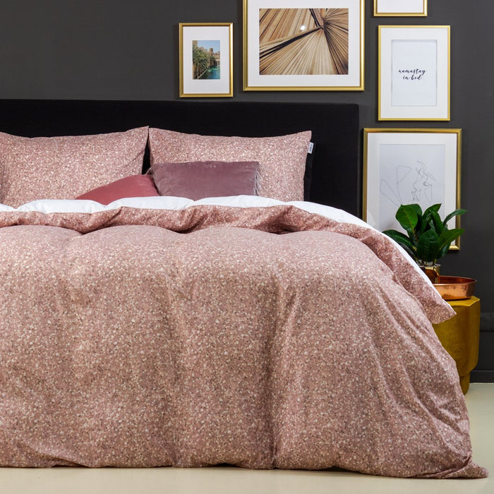 Y-NOT Roze Palletjes Dekbedovertrek 240 x 220 cm