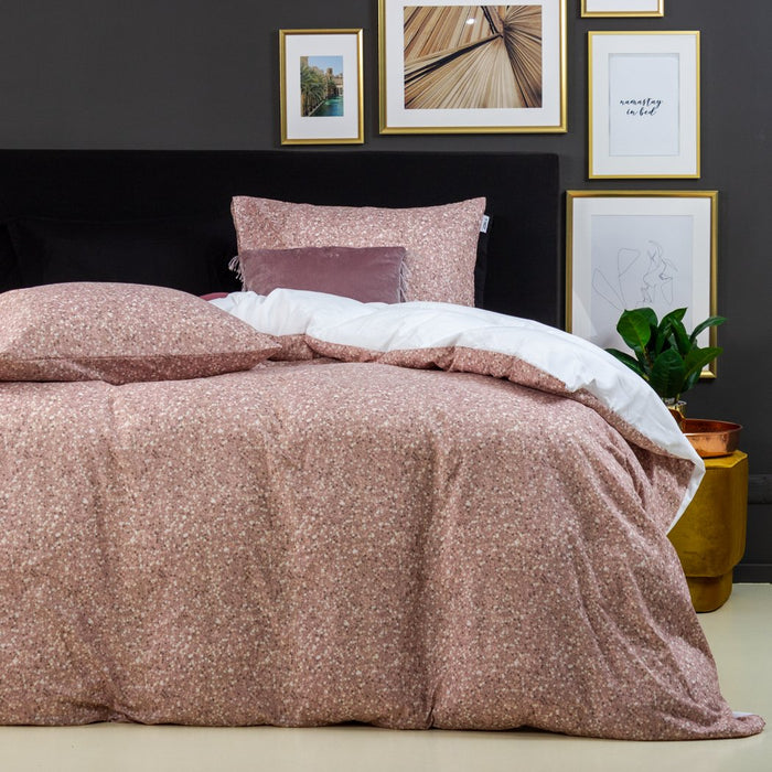 Y-NOT Roze Palletjes Dekbedovertrek 240 x 220 cm