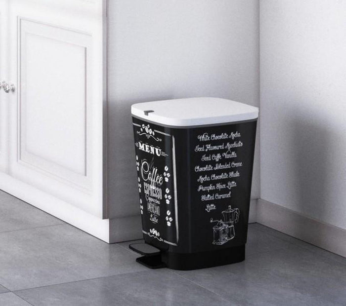 Kis Pedaalemmer Chic Bin Coffee Menu M