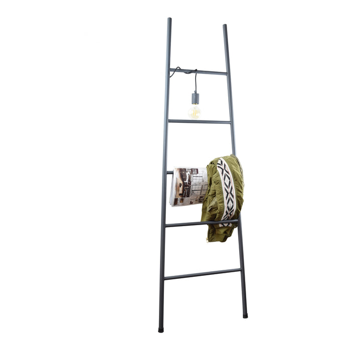 LOFT42 Trap Decoratie Ladder - Metaal - Mat Zwart - 160x50x4