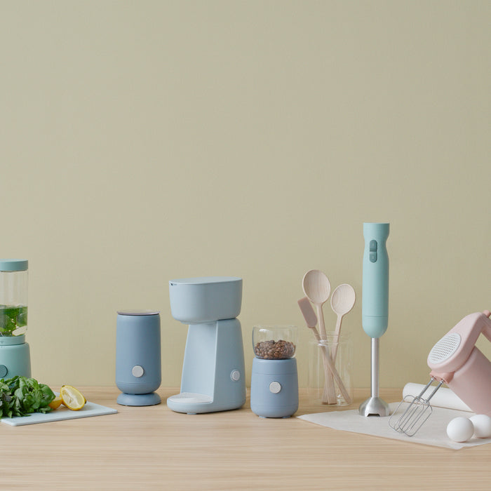 RIG-TIG Foodie Melkopschuimer - Blauw