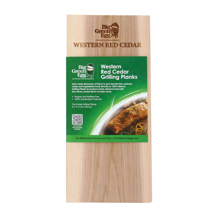 Big Green Egg Rookplank Ceder - Set van 2