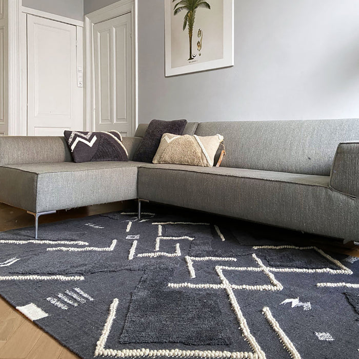 Malagoon Wonder Vloerkleed 260 x 160 cm - Grijs