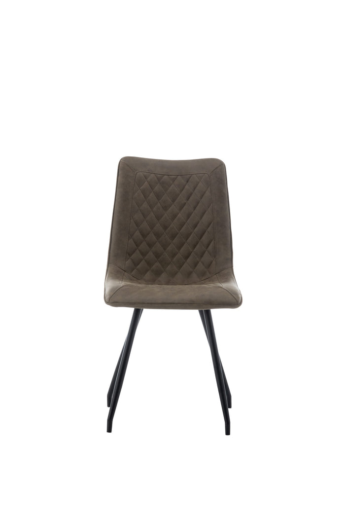 Furnihaus Eetkamerstoel Kick - Olijf - Set van 4