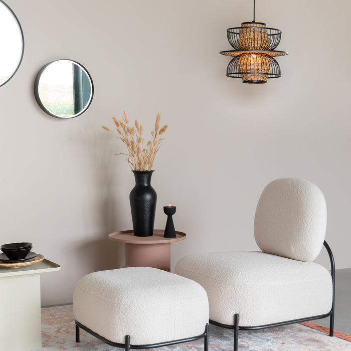 by fonQ basic Lova Fauteuil - Teddy Ivory