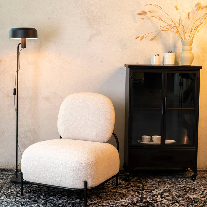 by fonQ basic Lova Fauteuil - Teddy Ivory