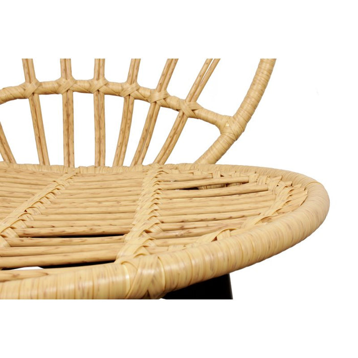 Pole to Pole - Peacock chair - synthetisch rotan - Naturel - Tuinstoel