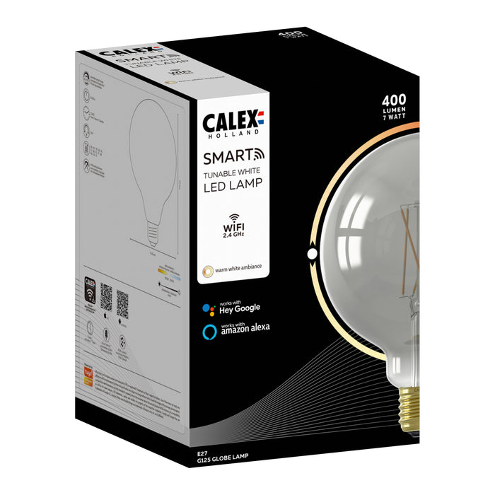Calex Smart LED E27 G125 19 cm Globelamp
