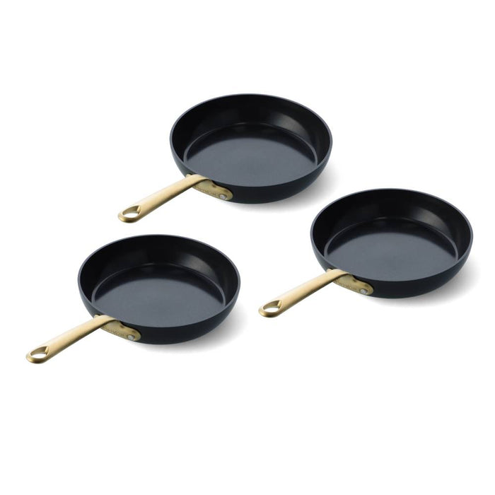 Greenpan Craft Koekenpannenset - Zwart 3-delig