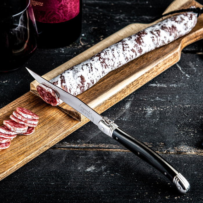 Laguiole Style de Vie Worstplank met Mes