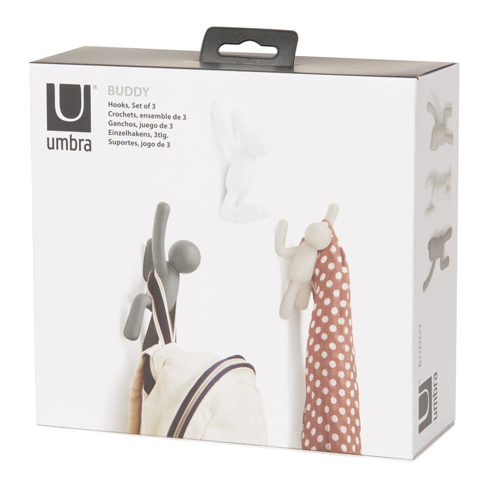 Umbra Buddy Kapstokhaken - set van 3