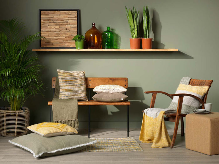 Dutch Decor Vloerkleed VM Lieva 75x120 cm groen multi