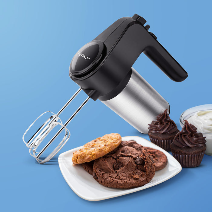 Aigostar Hanson 30LYM Handmixer - 300 Watt - Zwart