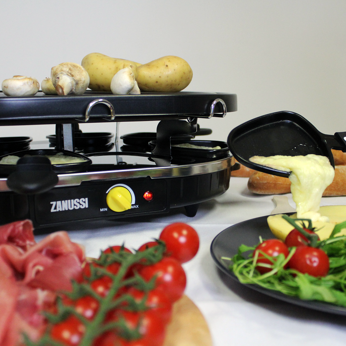 Zanussi RCZ32-BL Multi functionele gourmet - raclette combinatie