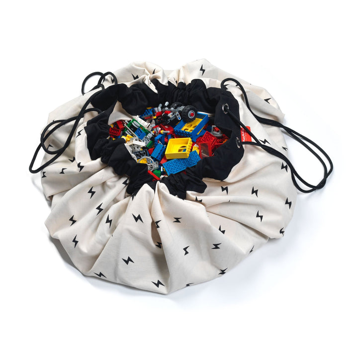 Play & Go autobaan|bliksem Opbergzak - Speelmat