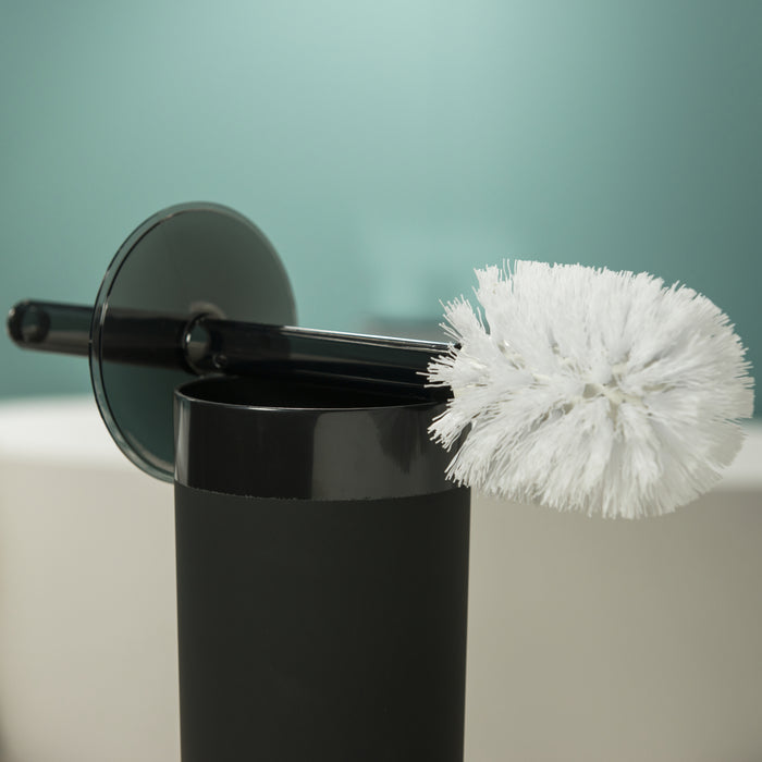 Sealskin Bloom Toiletborstel met Houder Vrijstaand - Zwart