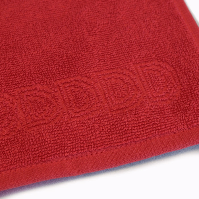 DDDDD keukendoek Logo - 50x55 cm - Red - 6 stuks