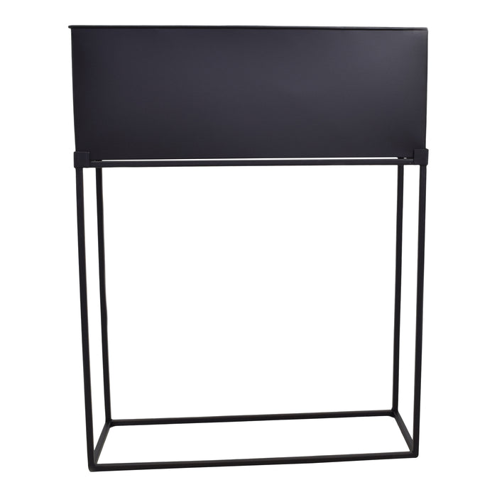 LOFT42 Flora Plantenbak Rechthoek - Metaal - Mat Zwart