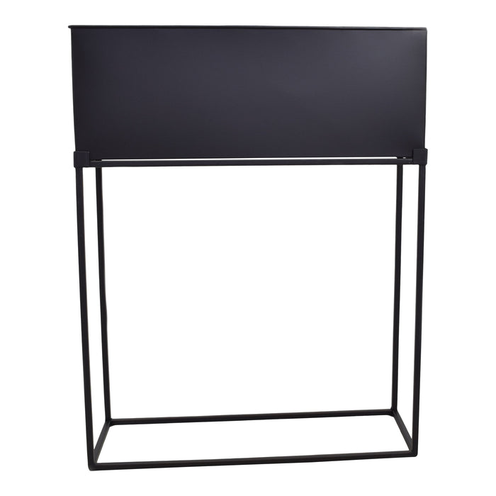 LOFT42 Flora Plantenbak Rechthoek - Metaal - Mat Zwart