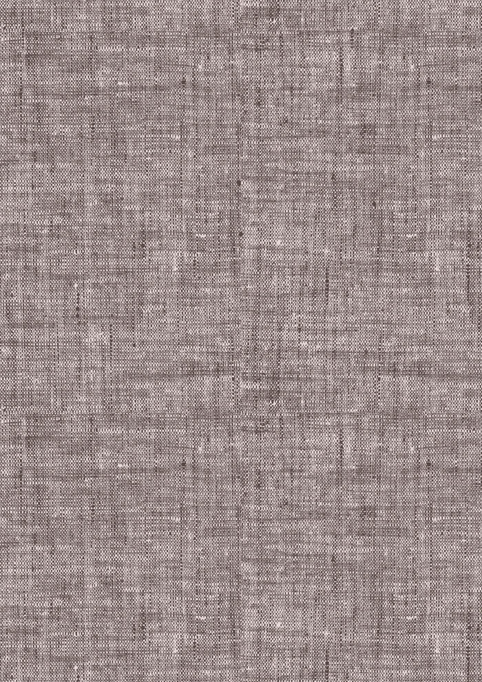 Zo Home Dekbedovertrek Katoen Lino Linnen Look chocolat