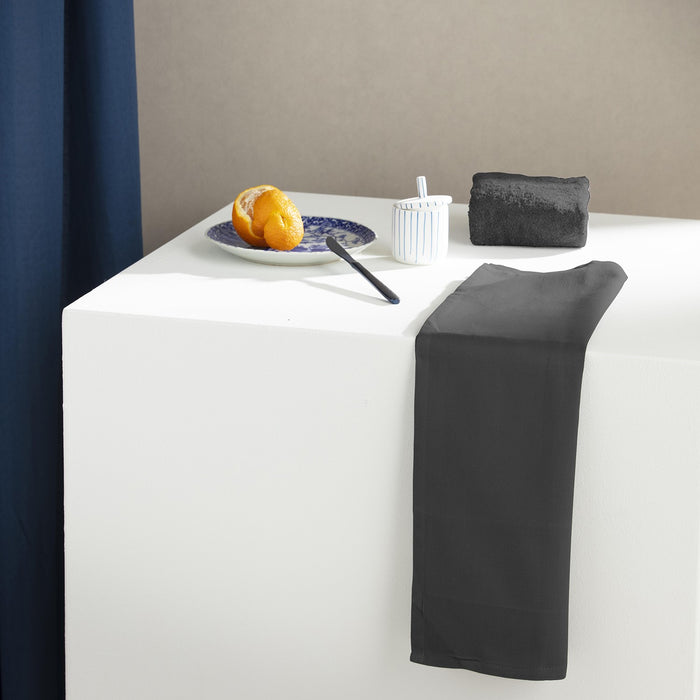 DDDDD keukendoek Logo - 50x55 cm - Anthracite - 6 stuks