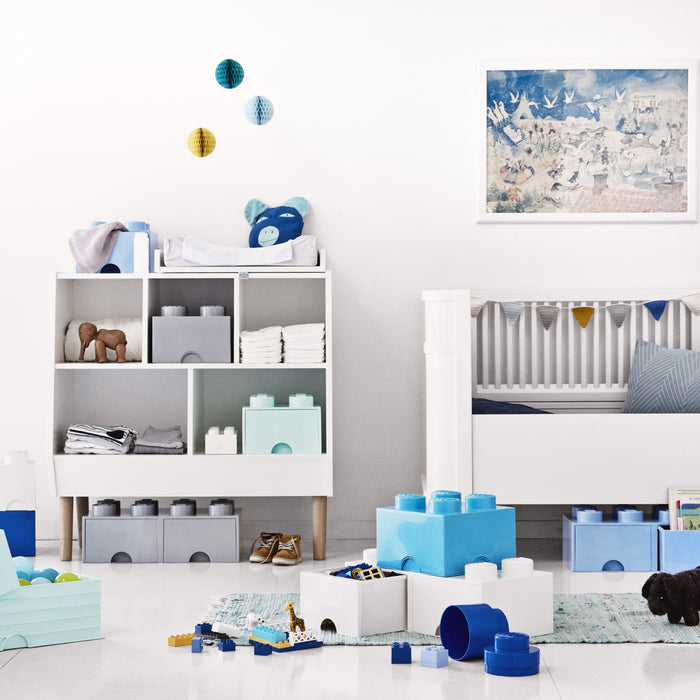 LEGO® Brick 4 Opbergbox - Grijs