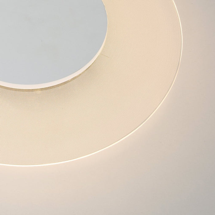 Steinhauer - plafonniere - Lido - wit - kunststof metaal - Ø 36cm -