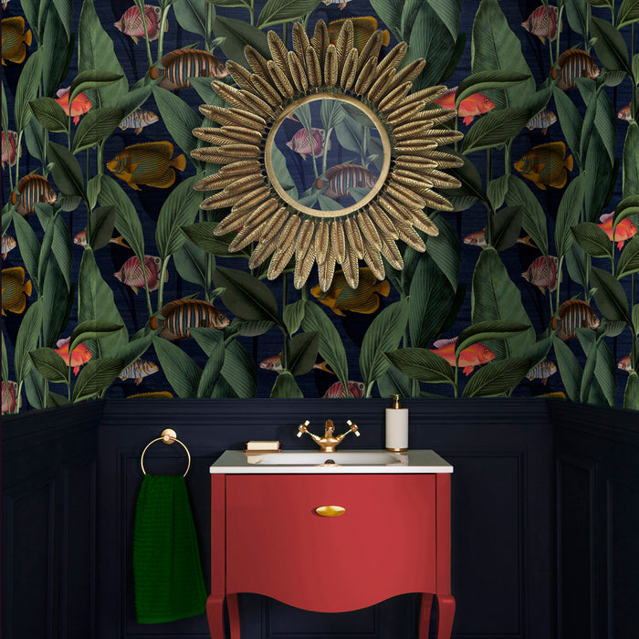 Graham & Brown - Vliesbehang - Aquarium Deep Sea - 10mx52cm