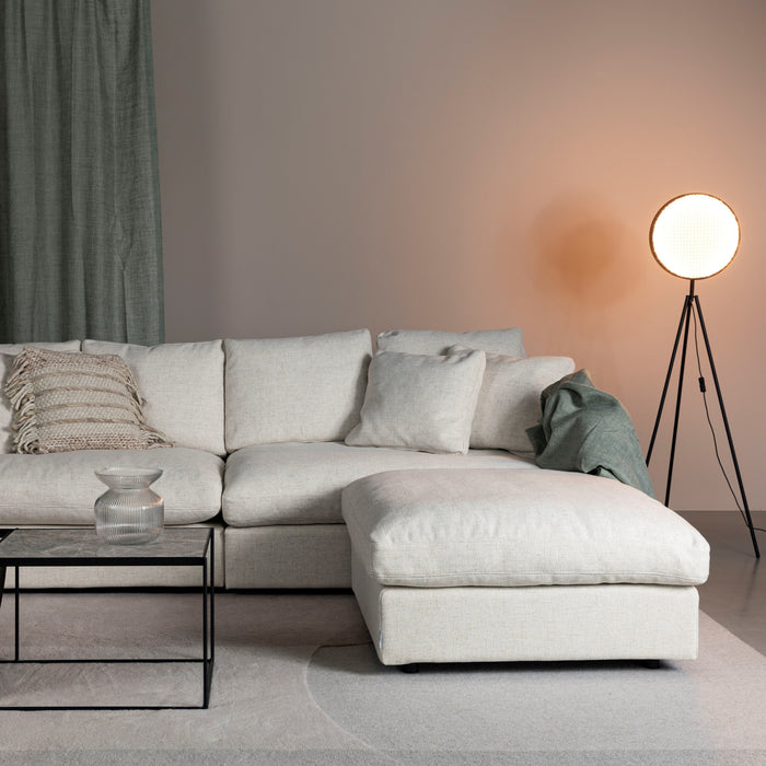 Zuiver Sense Hocker - Crème