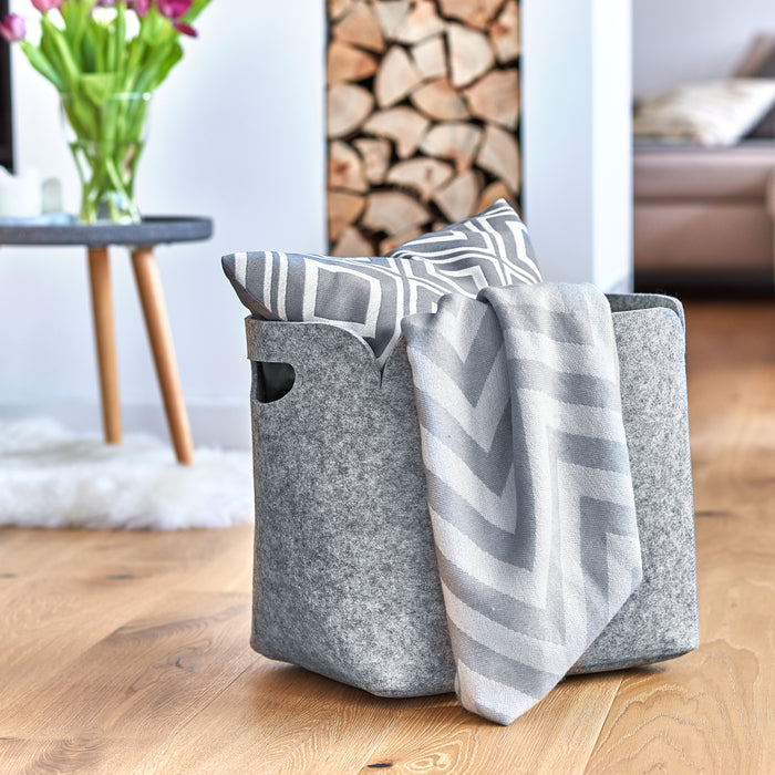 Zeller Vilten Opbergmand - Middelgroot