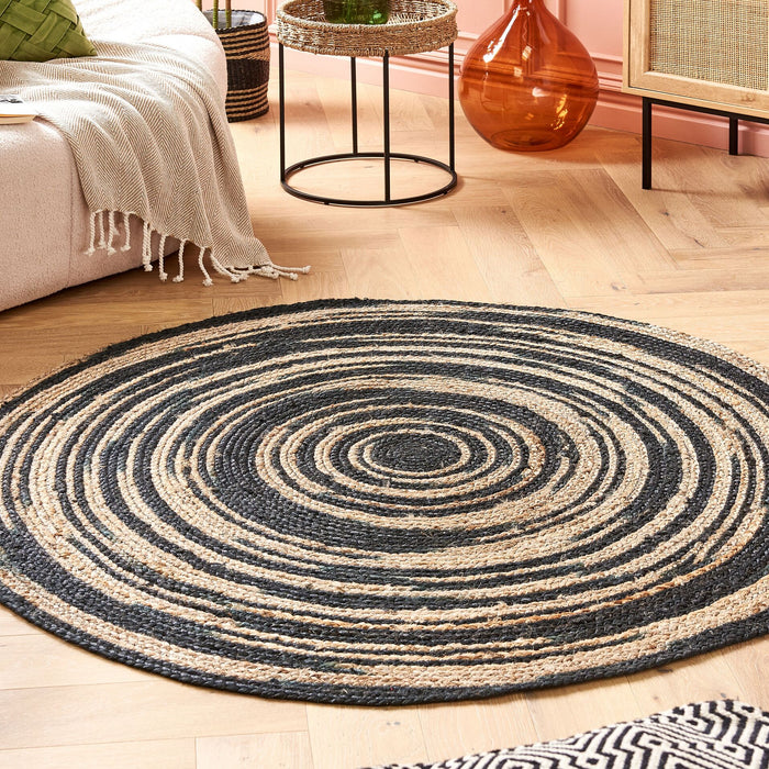 Beliani - ARTORA - Vloerkleed - Beige - 140 cm - Jute