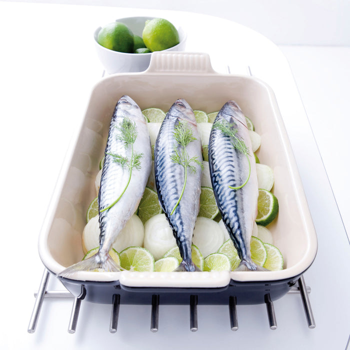 Le Creuset Heritage Ovenschaal B 32 x D 24 cm - Ebbenzwart