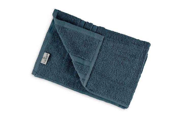 LINNICK Pure Handdoek 60x110 - petrol - Set van 6
