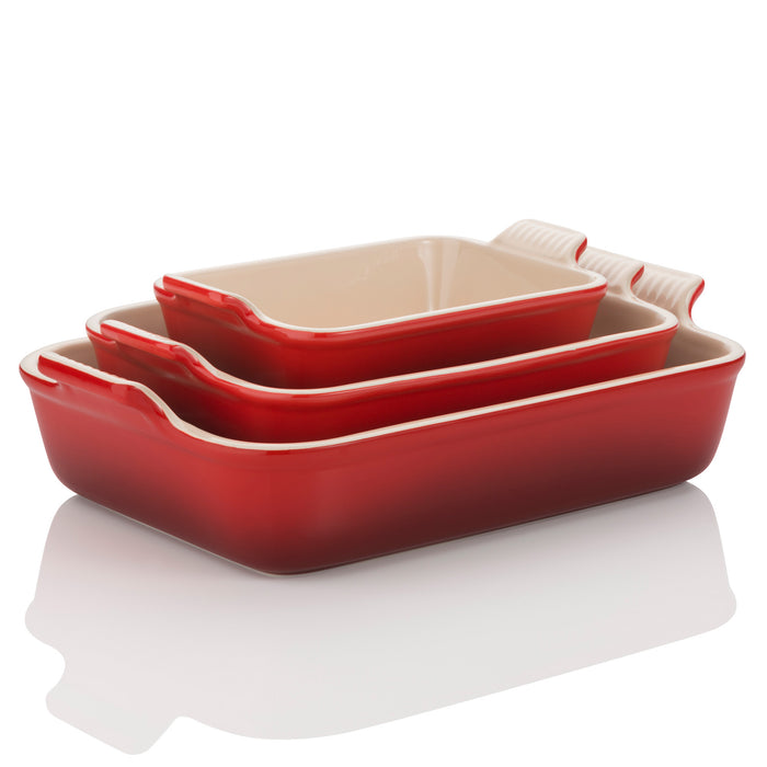 Le Creuset Heritage Ovenschaal B 32 x D 24 cm - Kersenrood