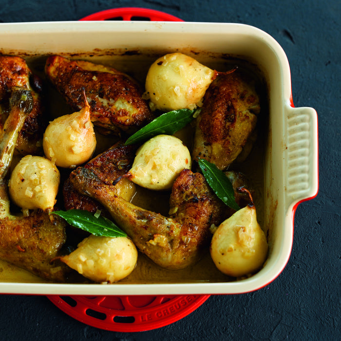 Le Creuset Heritage Ovenschaal B 32 x D 24 cm - Kersenrood