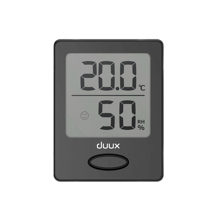 Duux Sense Hygrometer + Thermometer Zwart