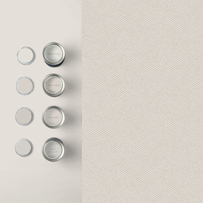 Graham & Brown Vliesbehang - Chevron Natural - 10mx53cm