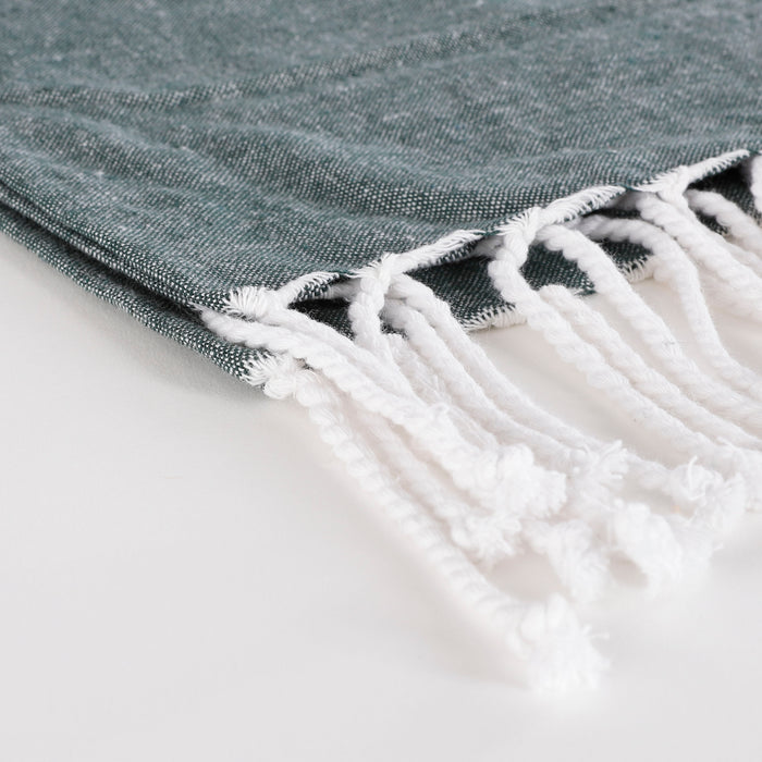 In the Mood Collection Hamamdoek - L180 x B130 cm - Groen