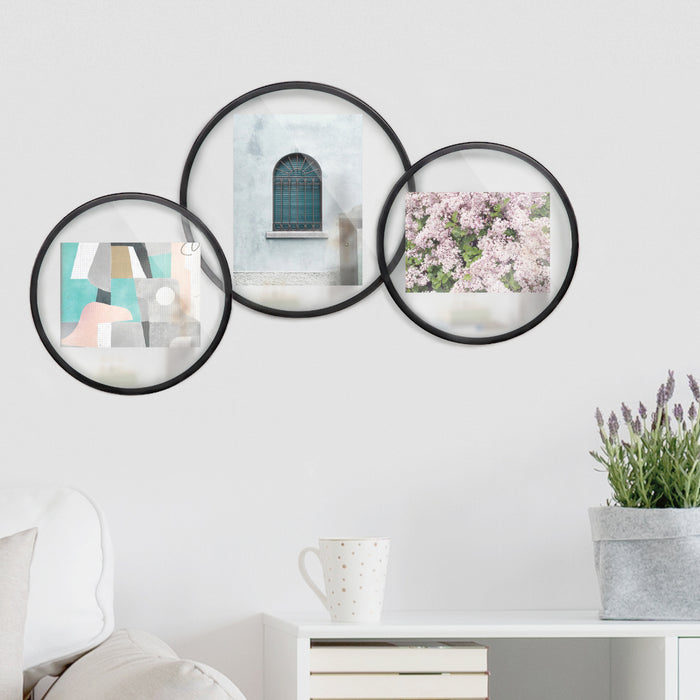 Umbra Infinity Fotolijst Rond 13 x 18 cm - Zwart