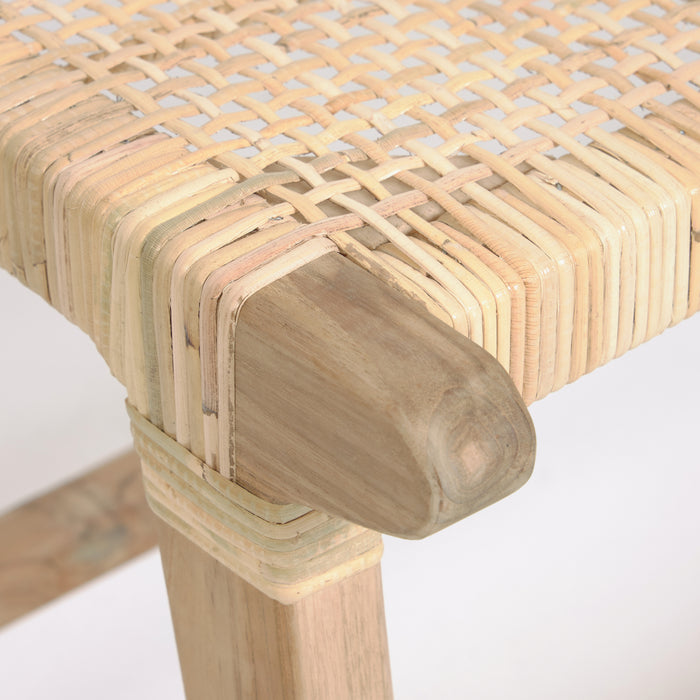 Kave Home Beida Bankje - Bruin