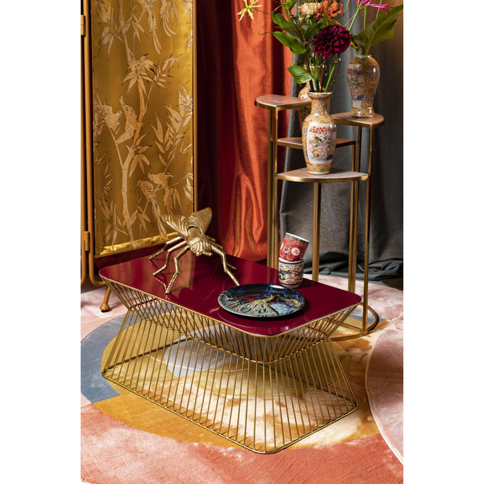 Bold Monkey No Offence salontafel wijnrood