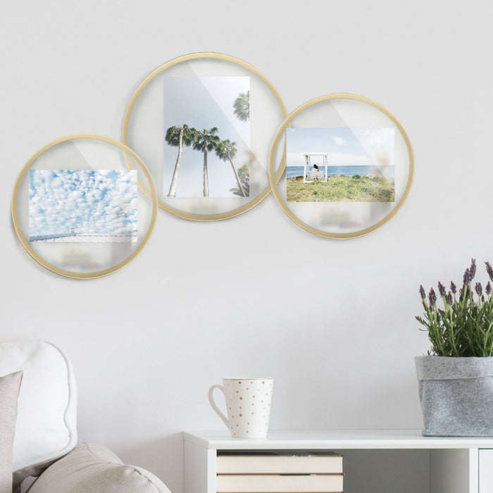 Umbra Infinity Fotolijst Rond 13 x 18 cm - Goud