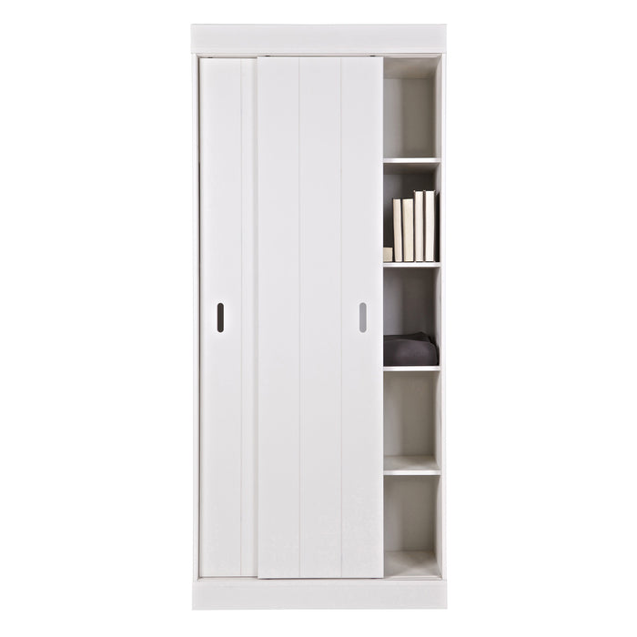 WOOOD Row Plankenkast - Wit