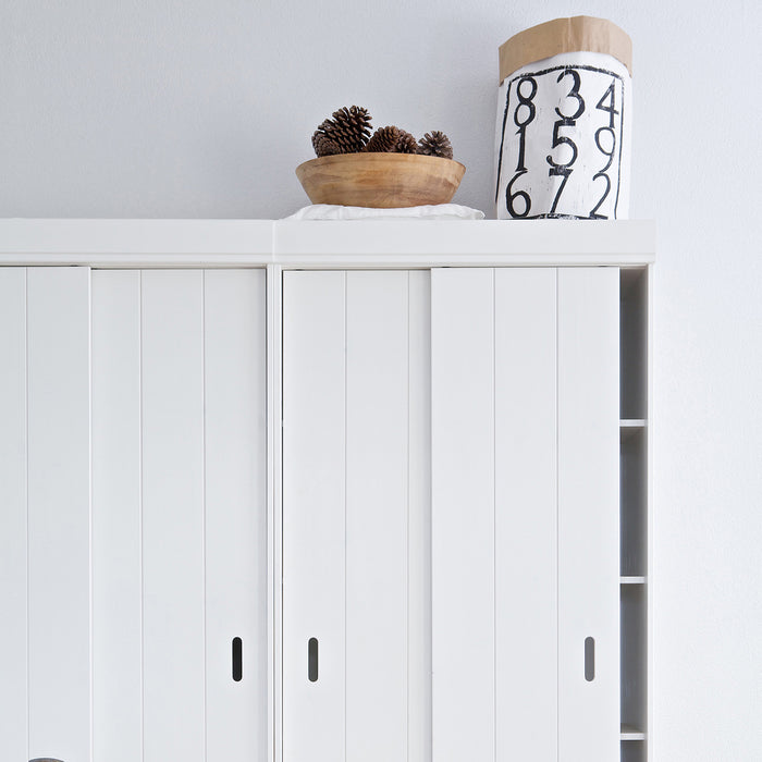 WOOOD Row Plankenkast - Wit
