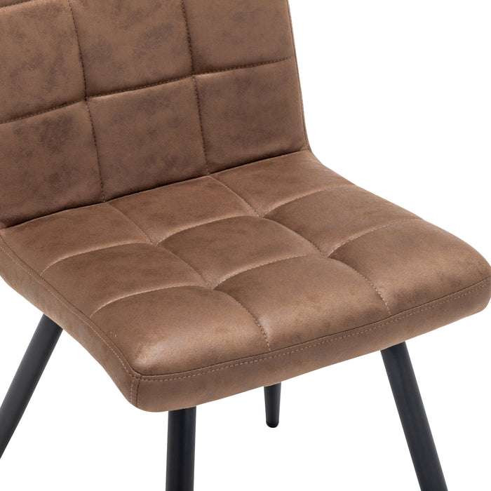 Furnihaus Eetkamerstoel Collin microvezel taupe