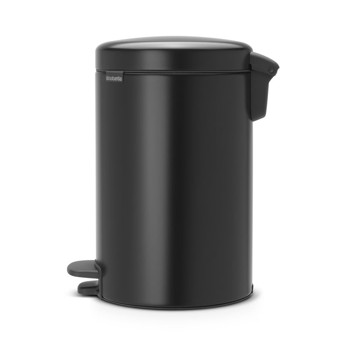 Brabantia NewIcon Pedaalemmer 12 L - Mat Zwart