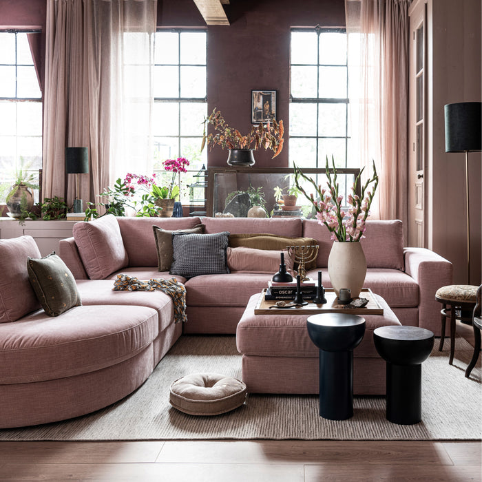 vtwonen Cuddle Cushion Sierkussen 30 x 90 cm - Zachtroze