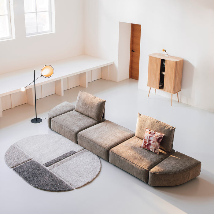 Zuiver Hunter 4,5-zitsbank - Moss